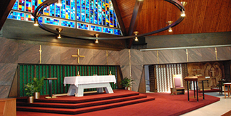 chapel of mercy interior